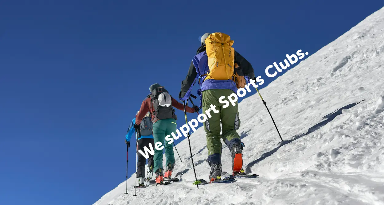We support sport clubs